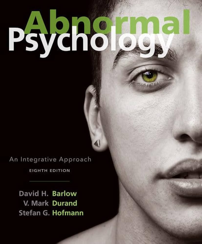 Amazon.com: Abnormal Psychology: An Integrative Approach (with APA